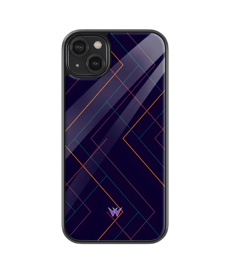 Simplistic Lines Glass Case