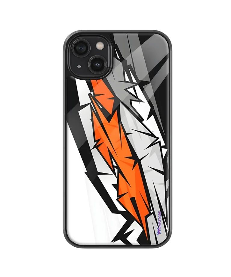 Spiked Greyed Glass Case