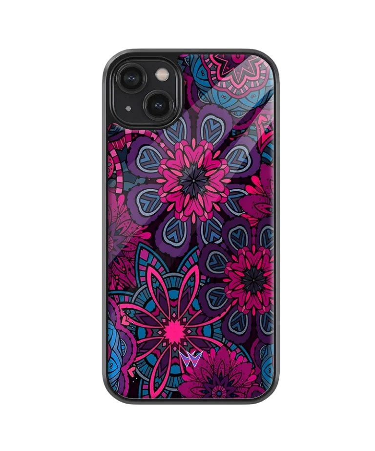 Dark Flower Glass Case