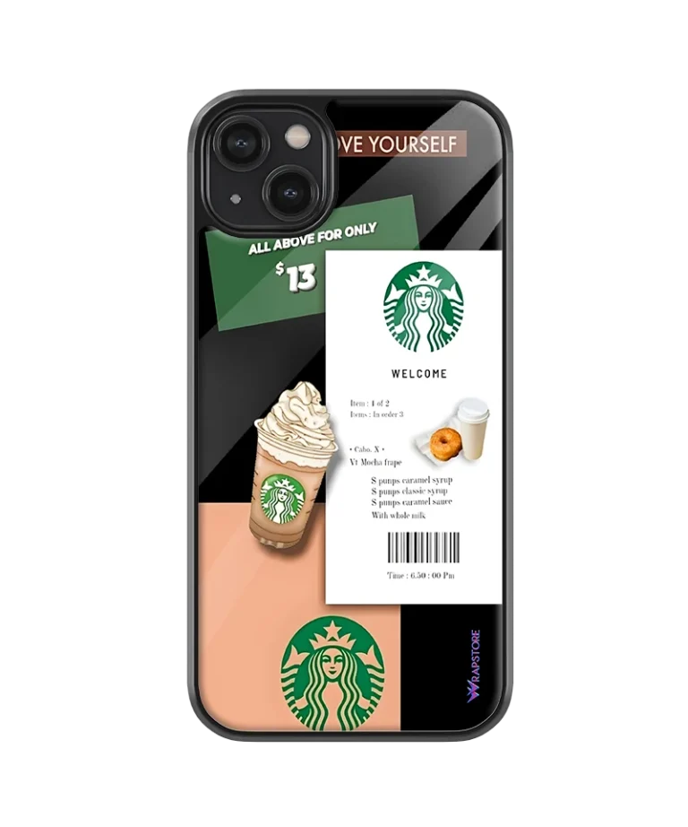 Starbucks Life Glass Case