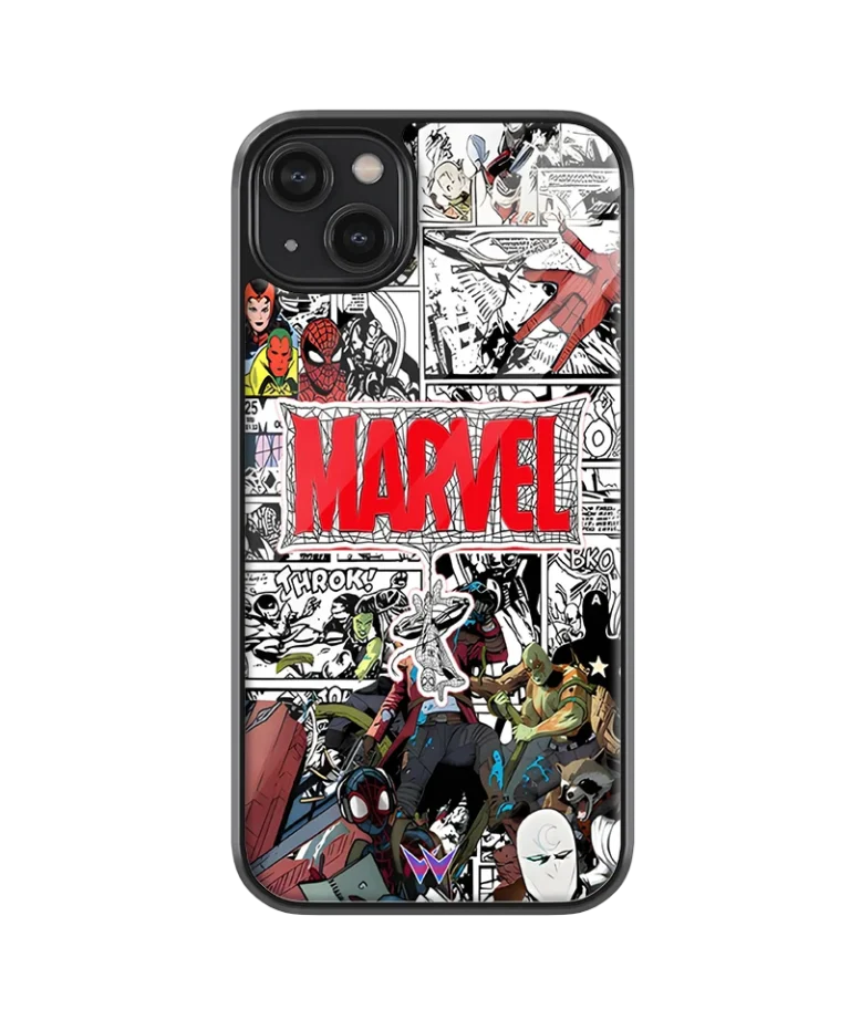 Marvel Color Glass Case