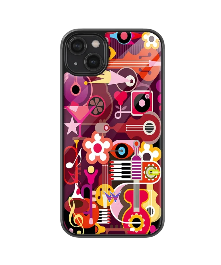 Musictoon Glass Case
