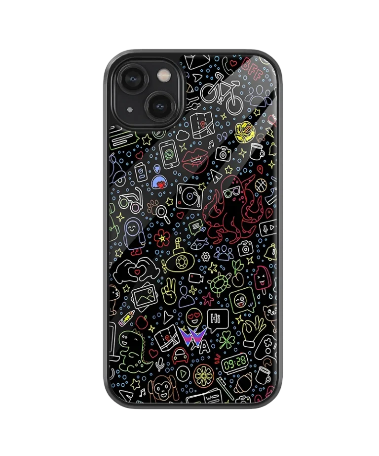 Detail Doodle Glass Case