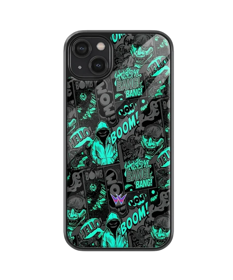 Neon Boom Glass Case