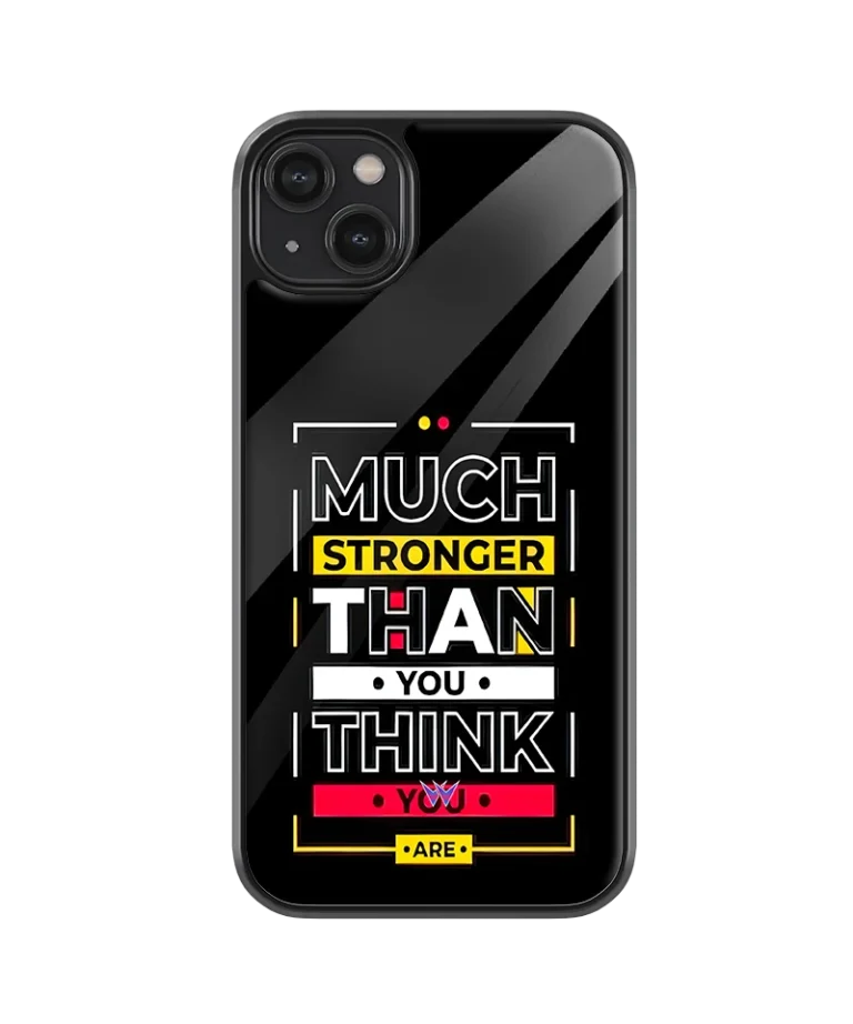 Much Stronger Glass Case