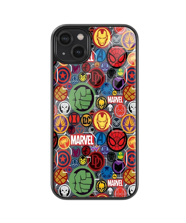 Avengers Cap Glass Case