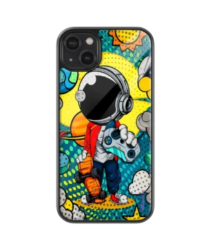 Space Gamer Glass Case