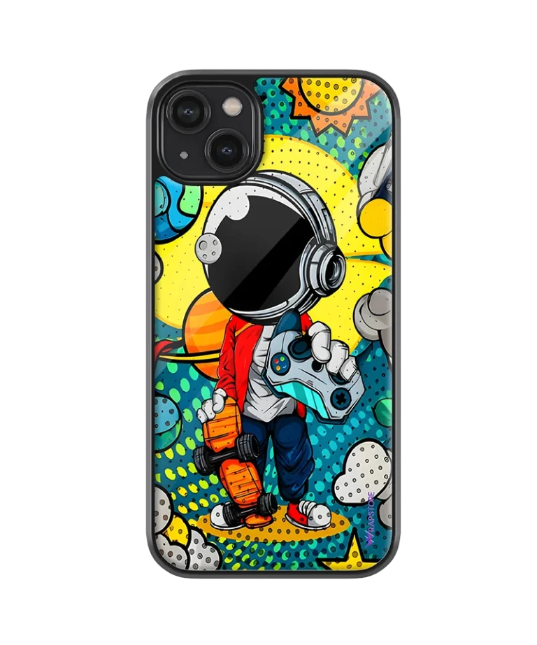 Space Gamer Glass Case