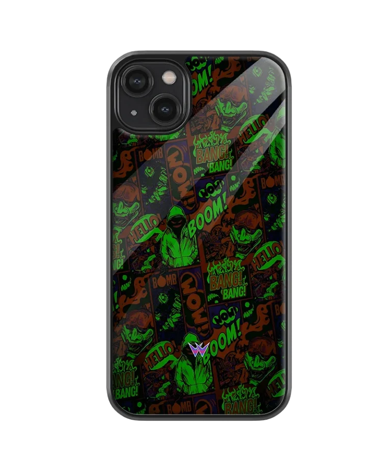 Brown Boom Glass Case