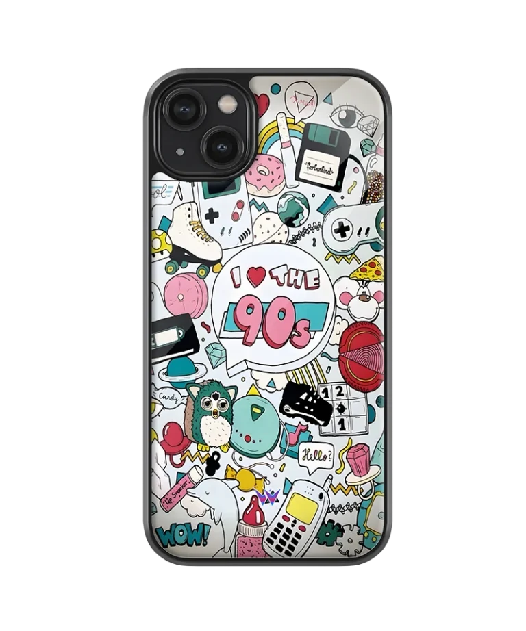 Love 90s Glass Case