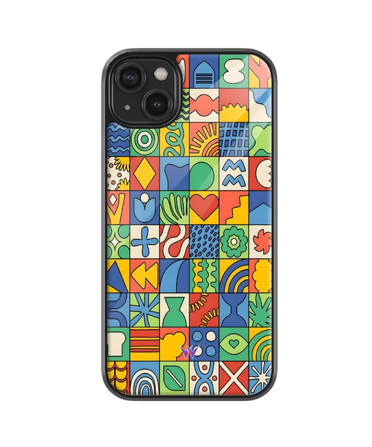 Checks Glass Case