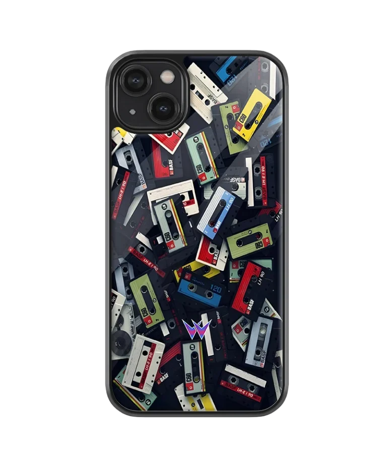 Music Cassette Glass Case