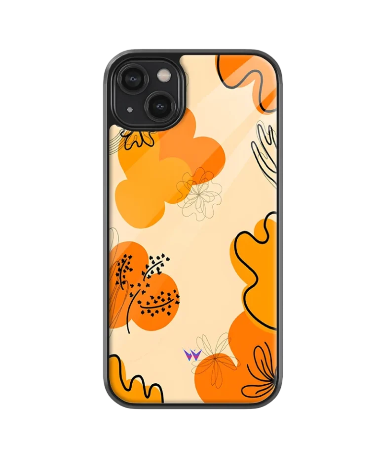 Floral Shades Glass Case