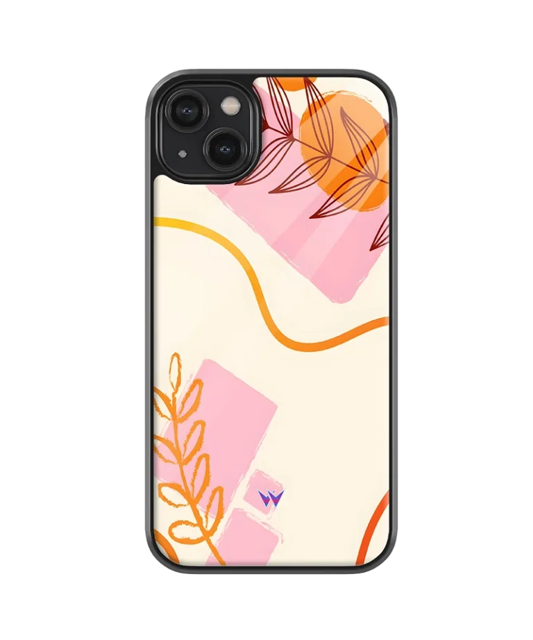 Floral Walls Glass Case