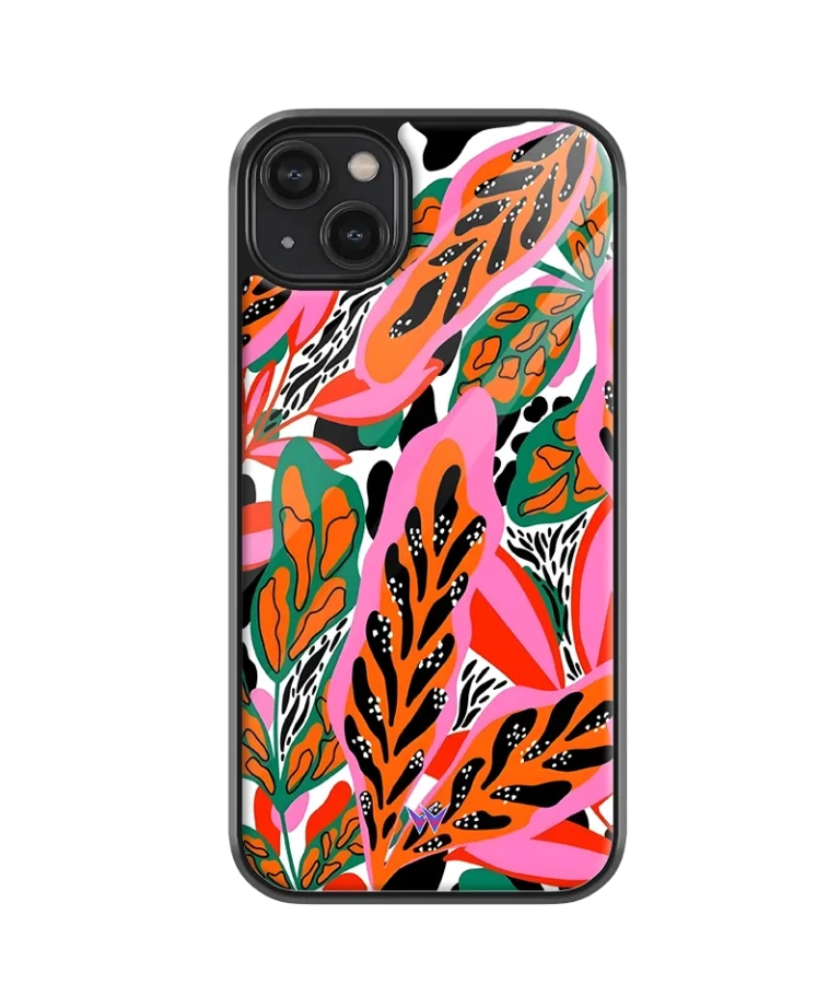 Floral Oceans Glass Case