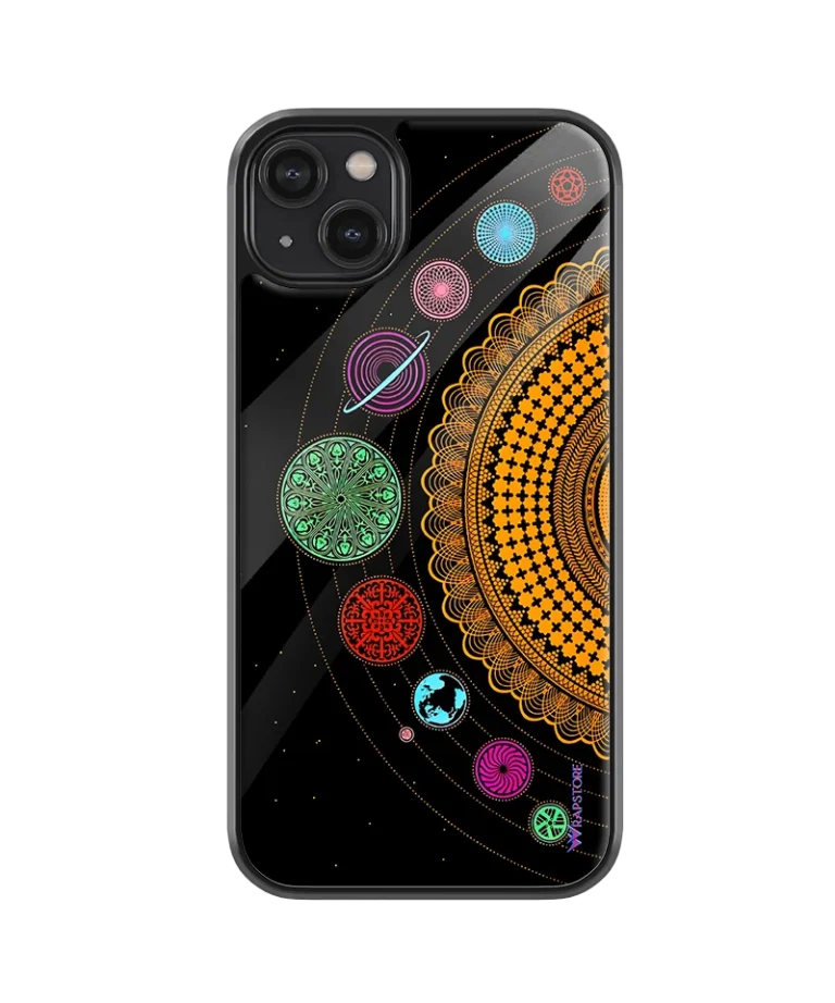 Planets Glass Case