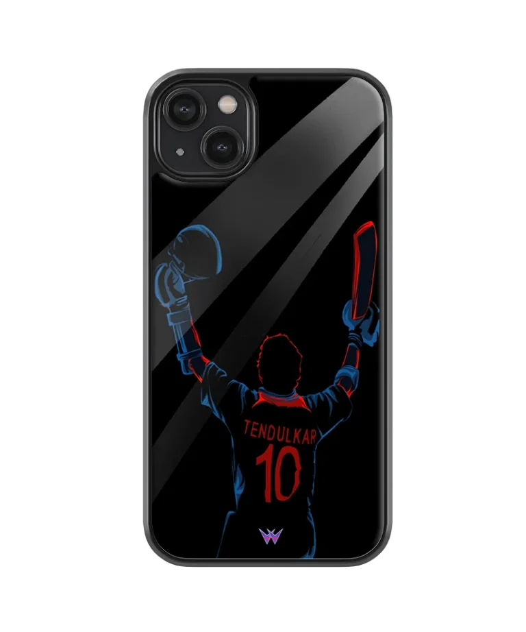 Tendulkar Cricket Glass Case