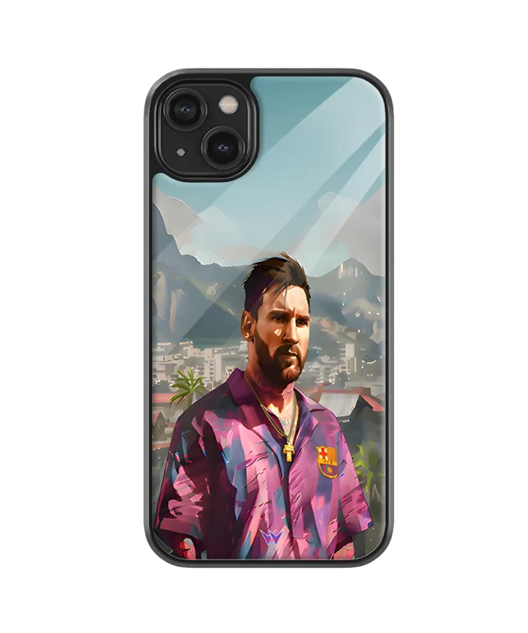 Messi Pastel Glass Case