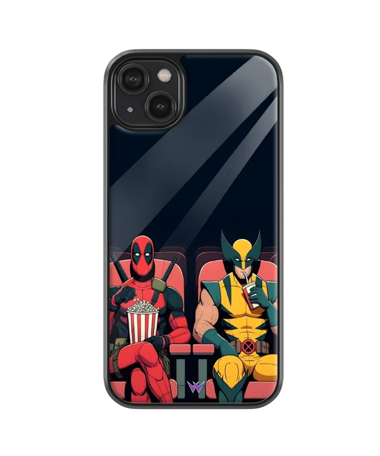 Deadpool Wolverine Glass Case