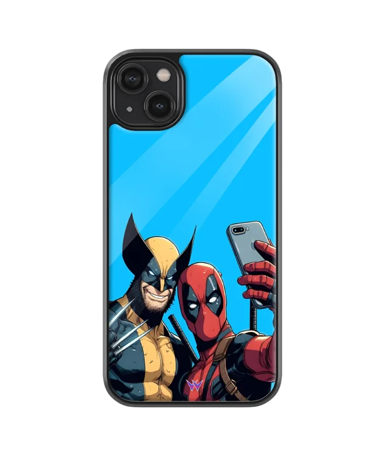 Deadpool Selfie Glass Case