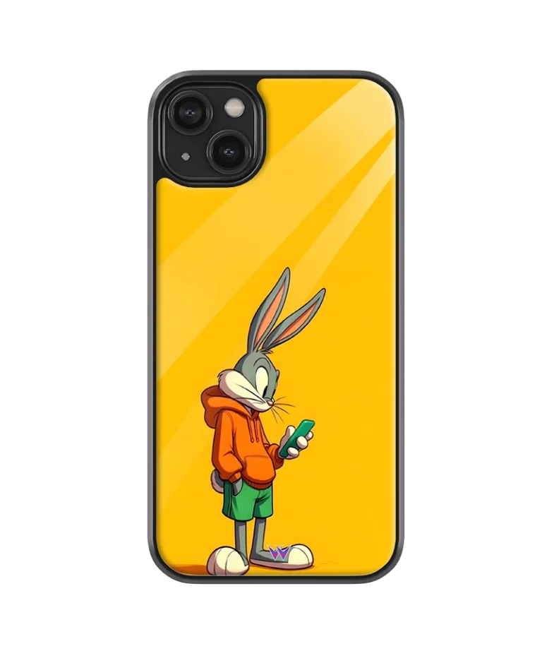 Bunny Bugs Glass Case