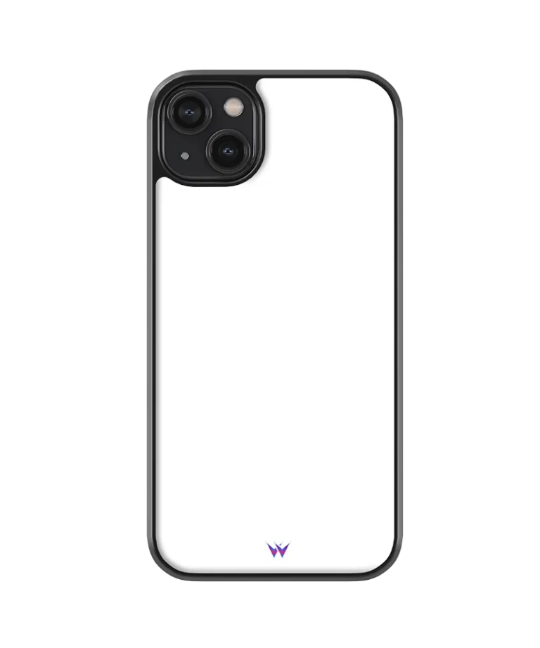 White Plain Glass Case