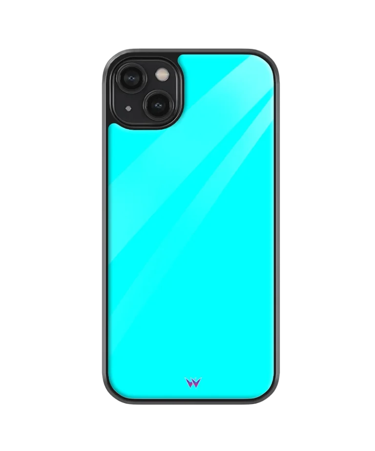 Sea Blue Glass Case