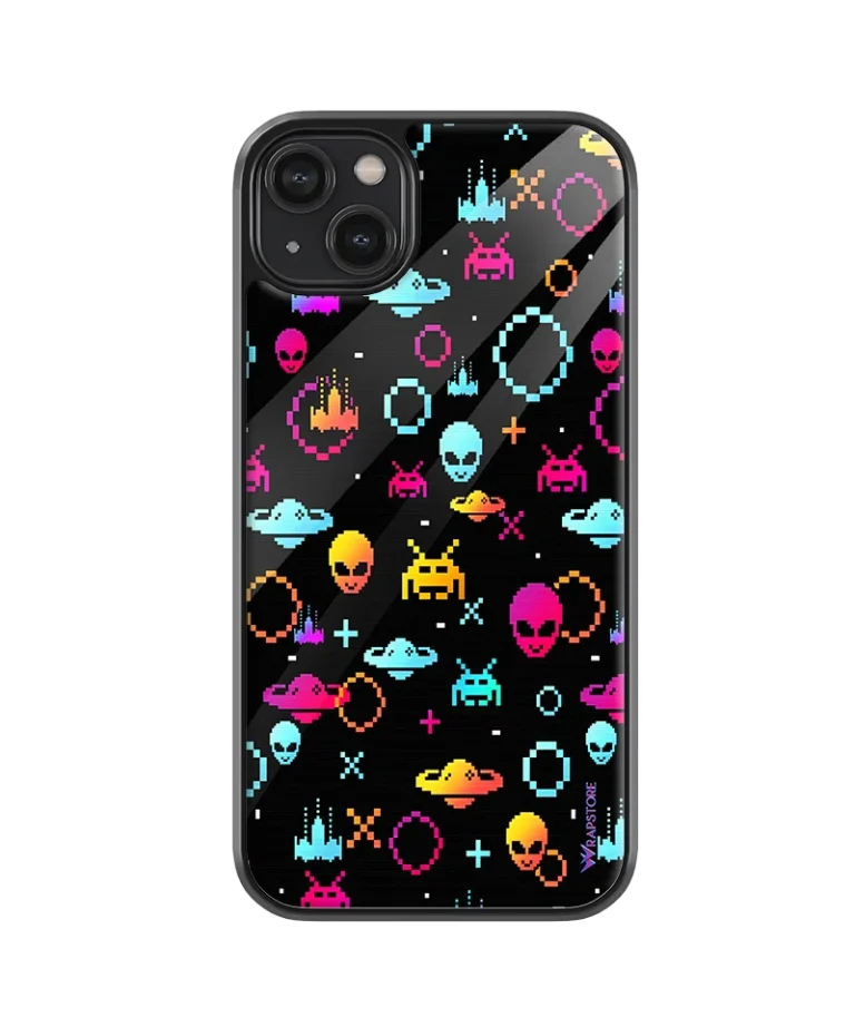 Alien UFO Glass Case