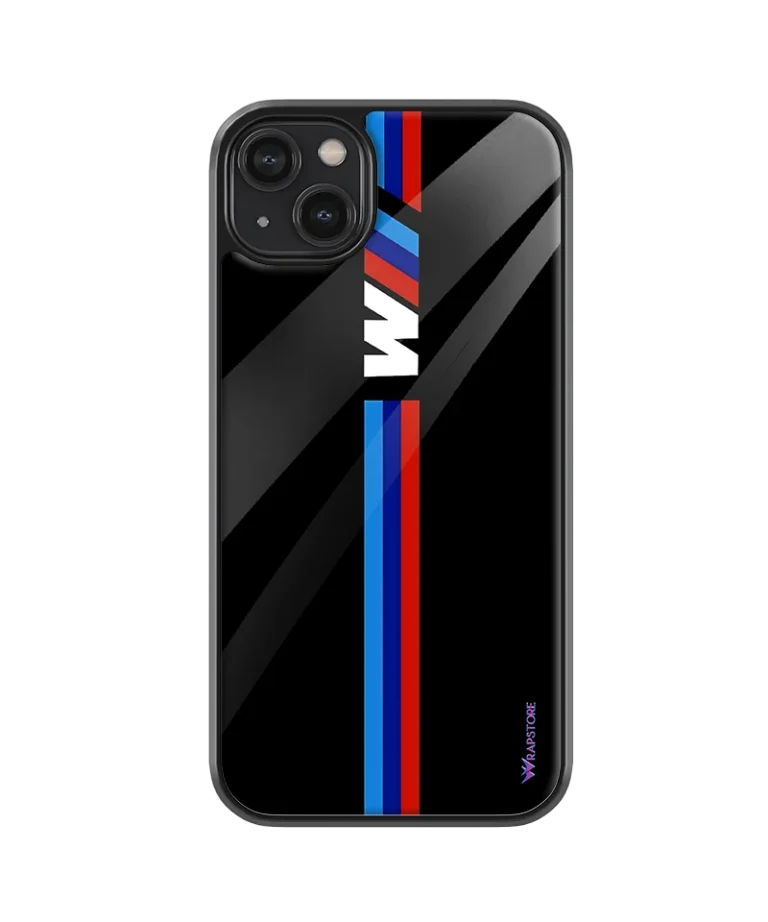 M Stripes Glass Case