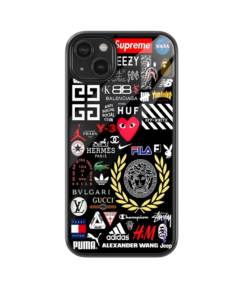 Brand Mashup Glass Case