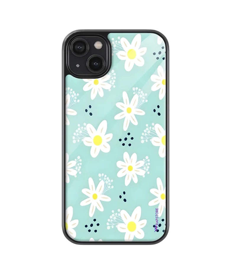 Daisy Glow Glass Case