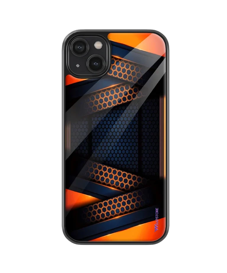Hexa Metal Glass Case