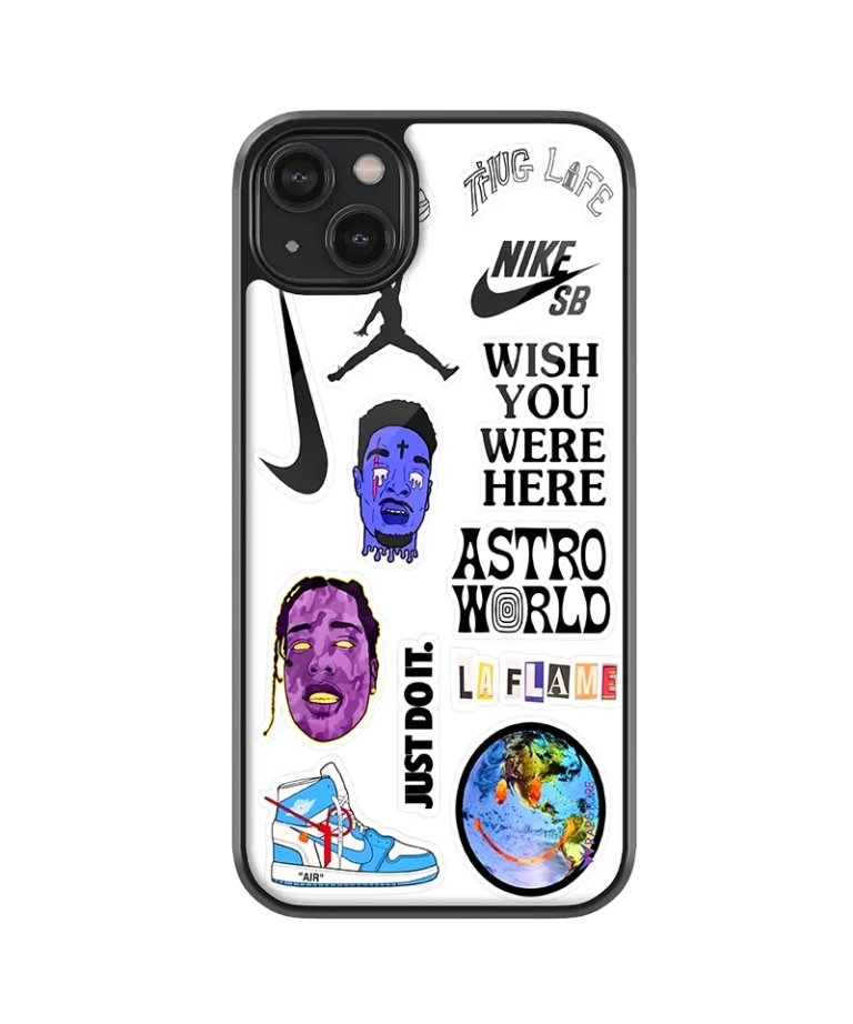 Astro World Glass Case
