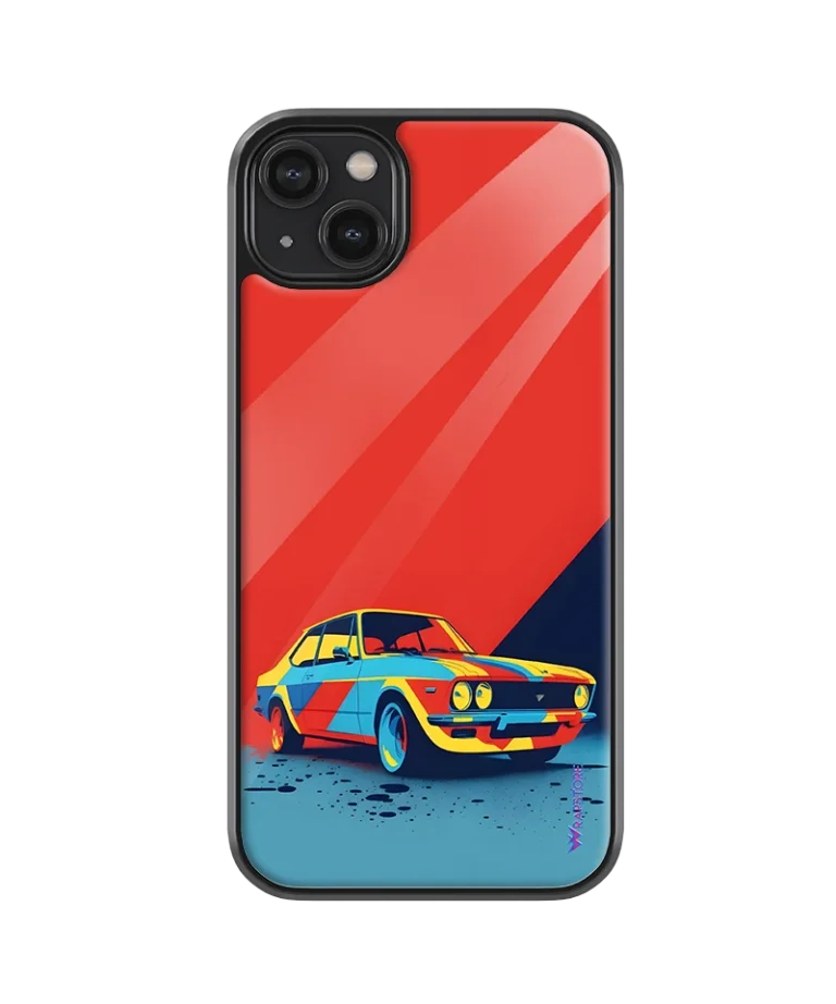 Retro Car Glass Case