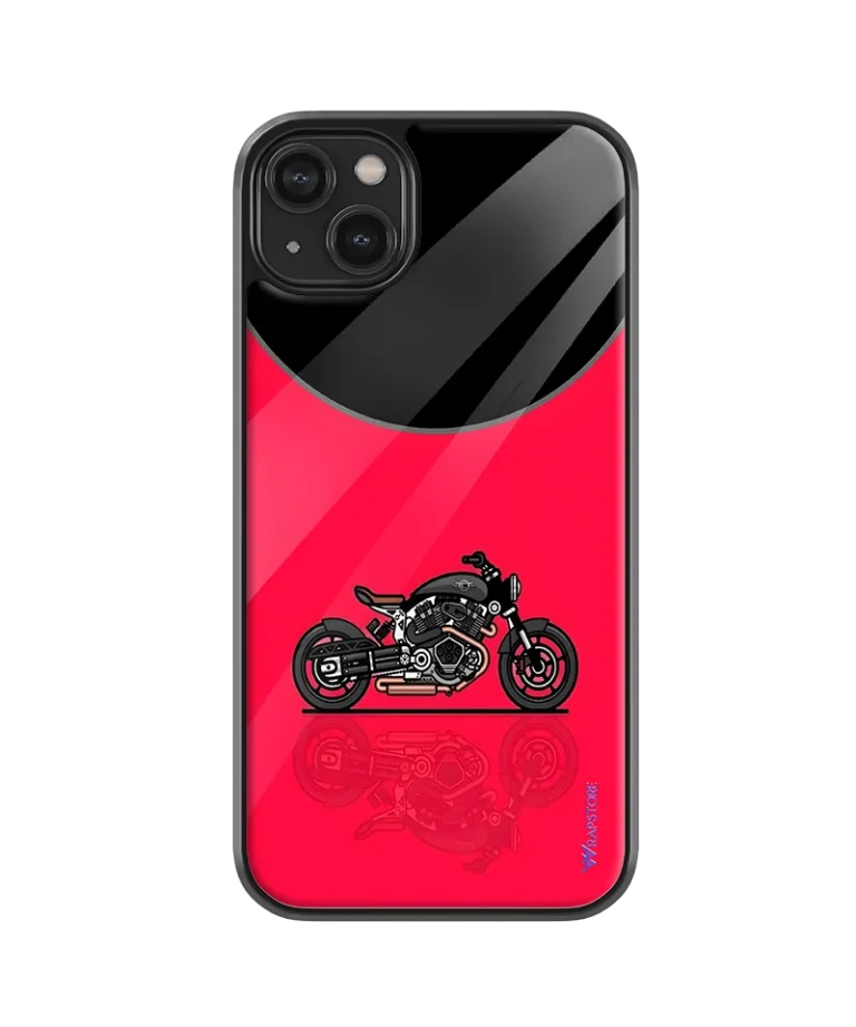 Red Thunder Glass Case