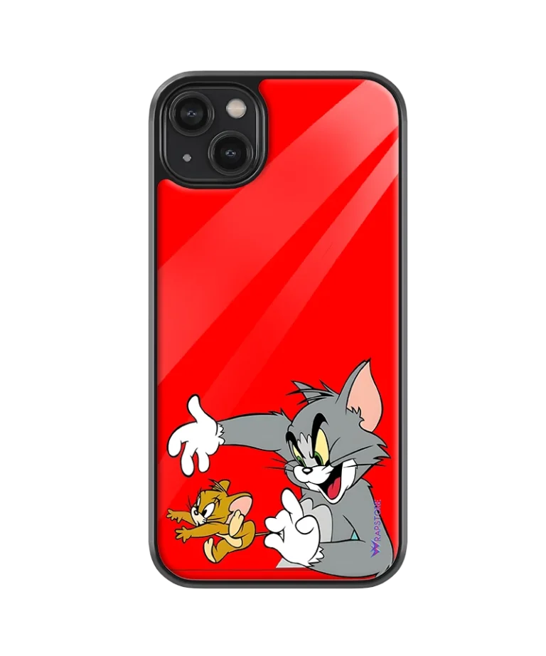 Tom Jerry Fun Glass Case