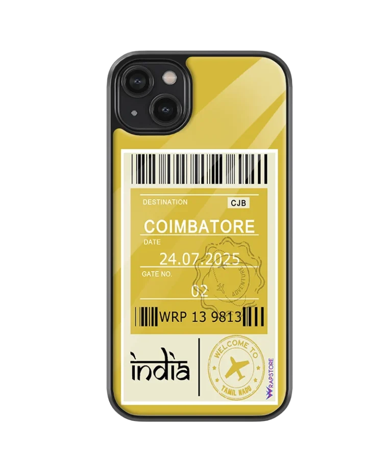 Coimbatore Pass Glass Case