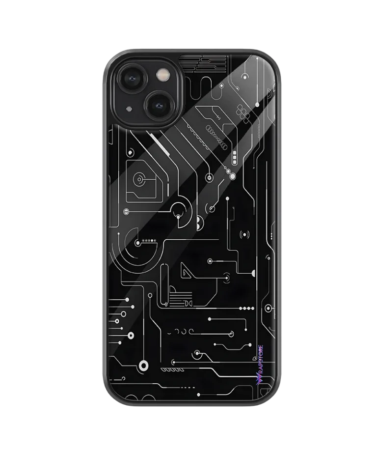 Digital Chip Glass Case