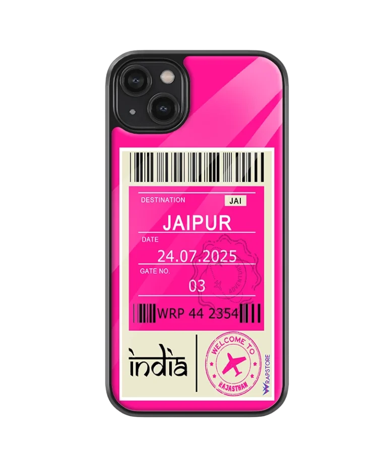 Jaipur Pass Glass Case