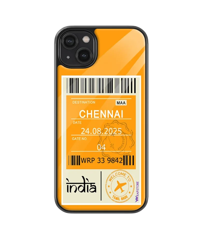 Chennai Pass Glass Case