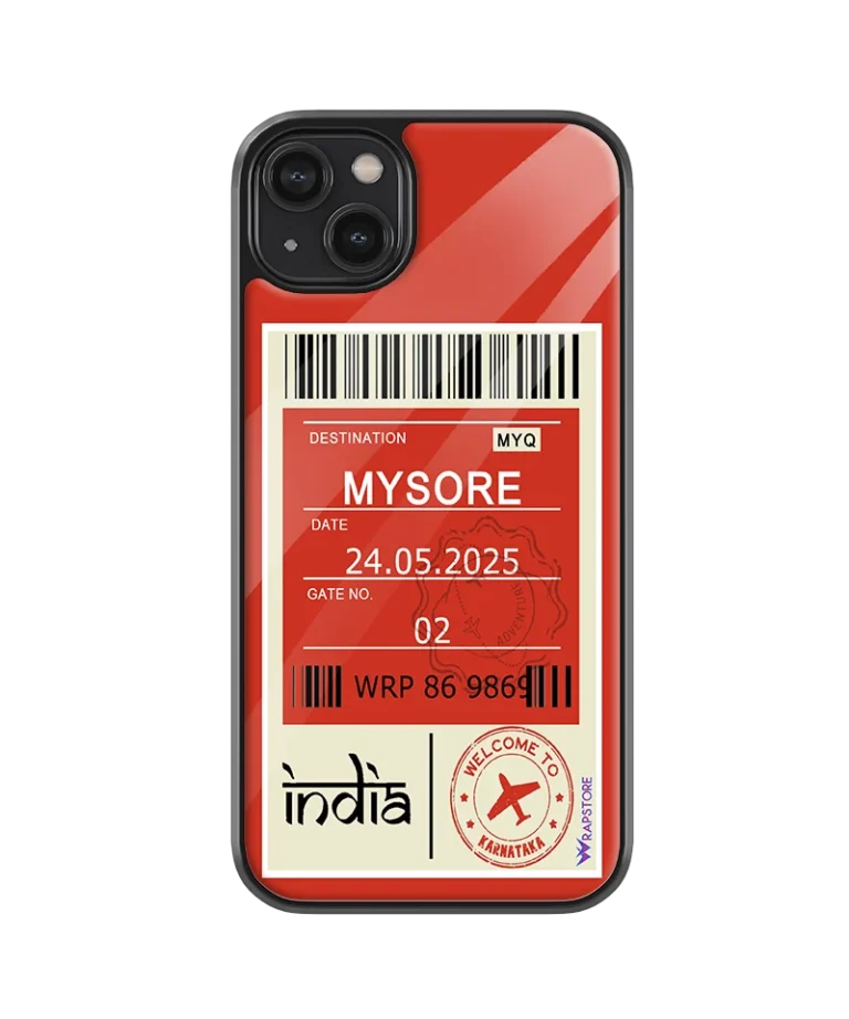 Mysore Pass Glass Case
