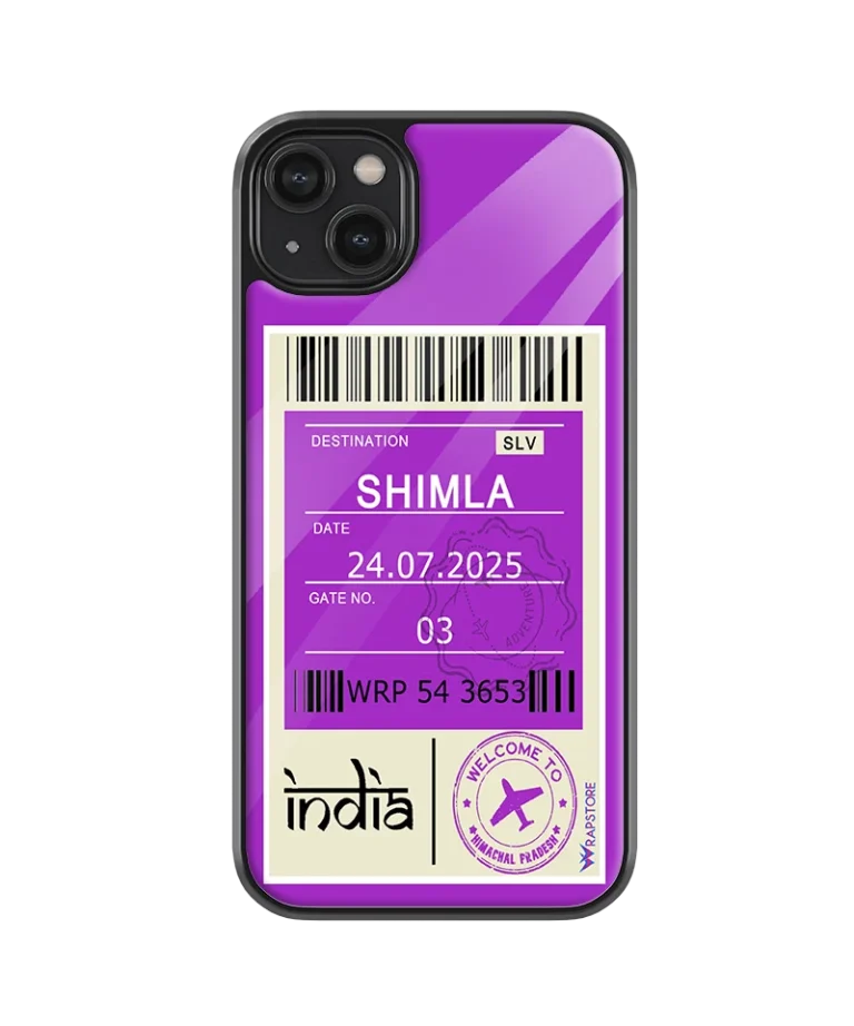 Shimla Pass Glass Case