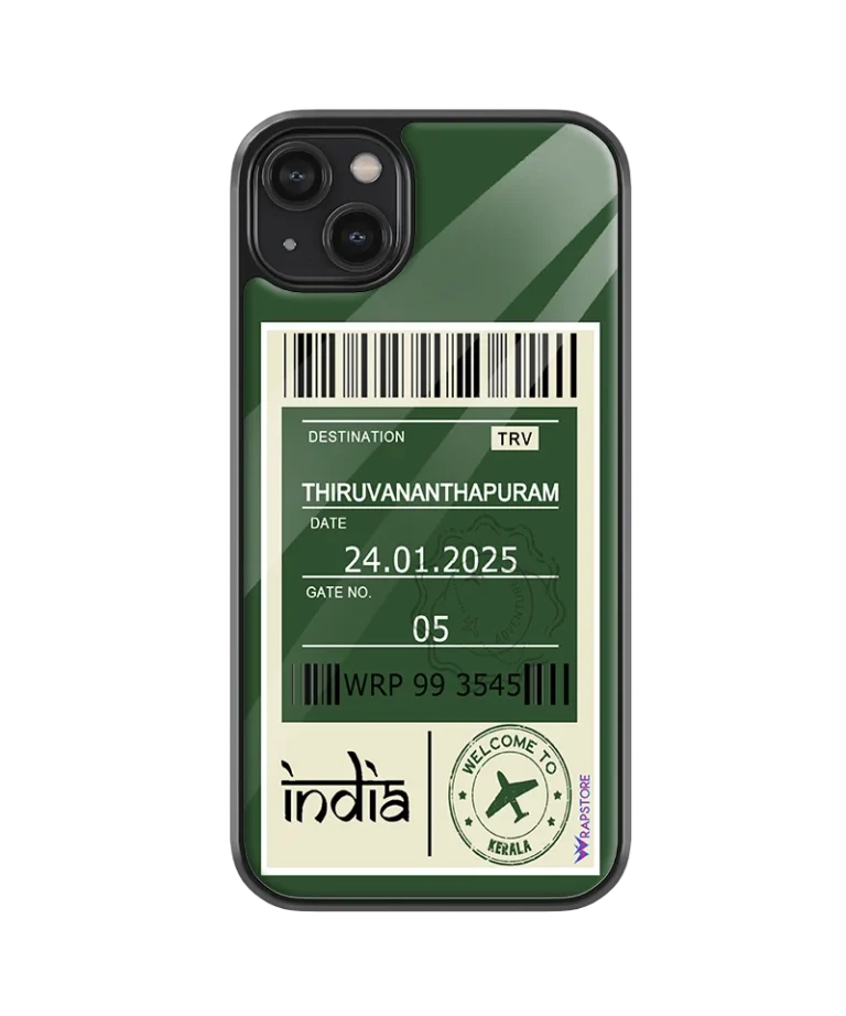 Thiruvananthapuram Pass Glass Case