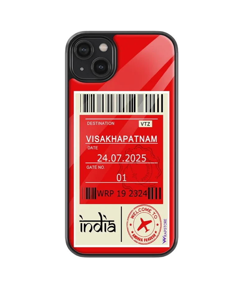 Visakhapatnam Pass Glass Case