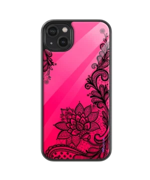 Pink Net Glass Case