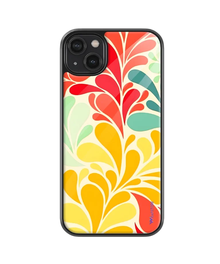 Colored Rains Glass Case