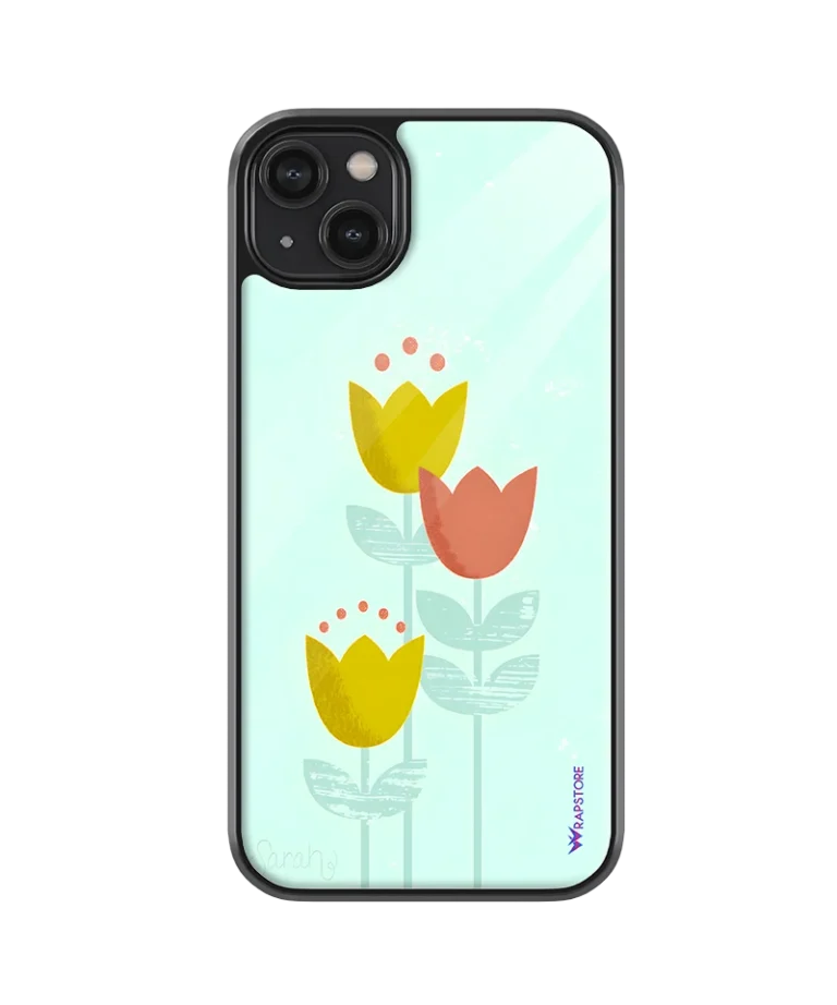 Lily Drops Glass Case