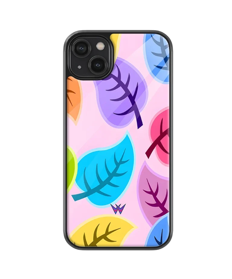 Leaf Color Glass Case