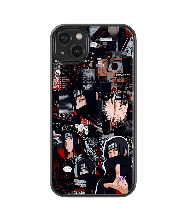 Itachi Collage Soft Hybrid Hard Case