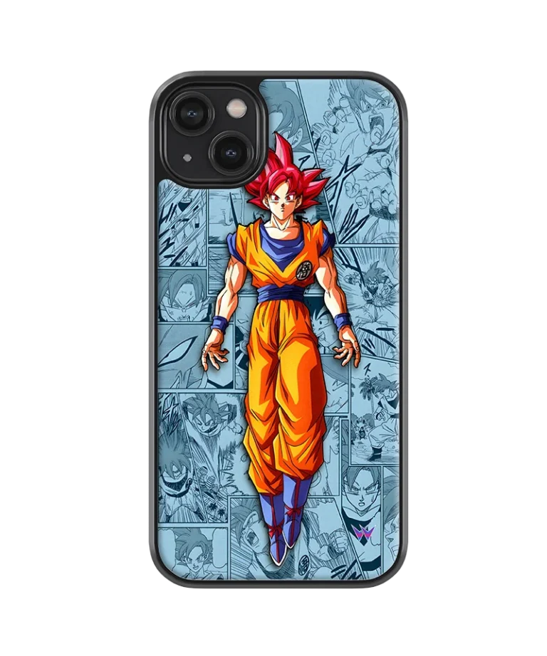 Goku Red Hybrid Hard Case